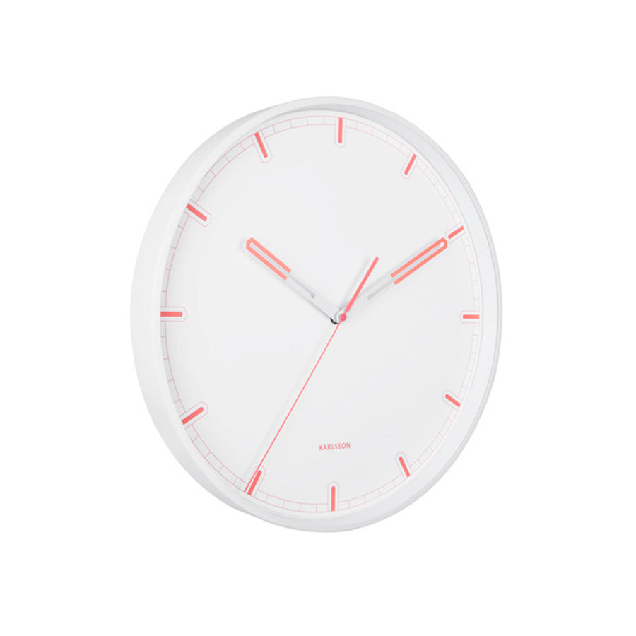 present-time-wall-clock-dipped-iron-white-with-coral-pink- (2)