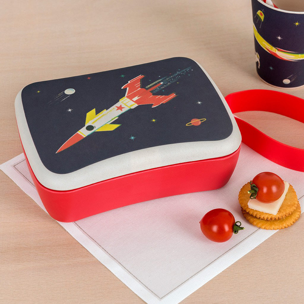 Rex Space Age Kids Bamboo Lunch Box – Petit Bazaar