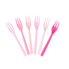 rice-dk-6-melamine-cake-forks-assorted-50-shades-of-pink-colors-1
