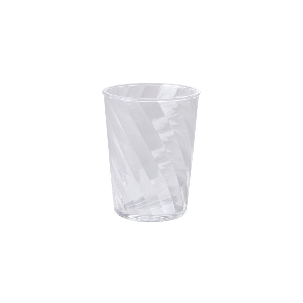rice-dk-acrylic-tumbler-in-twisted-swirl-design-clear-medium-340ml-rice-hsglc-tww-01