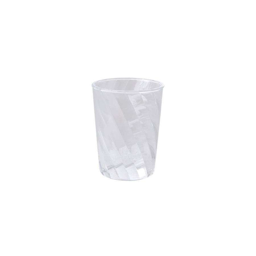 rice-dk-acrylic-tumbler-in-twisted-swirl-design-clear-small-260-ml-rice-hsglc-stww-01