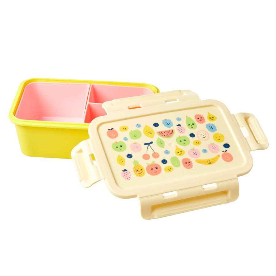 Rice DK Lunchbox with 3 Inserts - Happy Fruits Print – Petit Bazaar