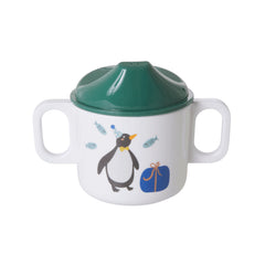 rice-dk-melamine-2-handle-baby-cup-with-party-animal-print-green-rice-babcu-2hbiag-01