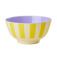 rice-dk-melamine-bowl-with-yellow-stripes-print-two-tone-medium-rice-melbw-hs22st-