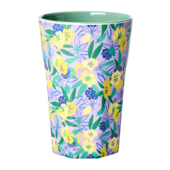 rice-dk-melamine-cup-with-fancy-pansy-print-two-tone-tall-rice-melcu-lfapa-