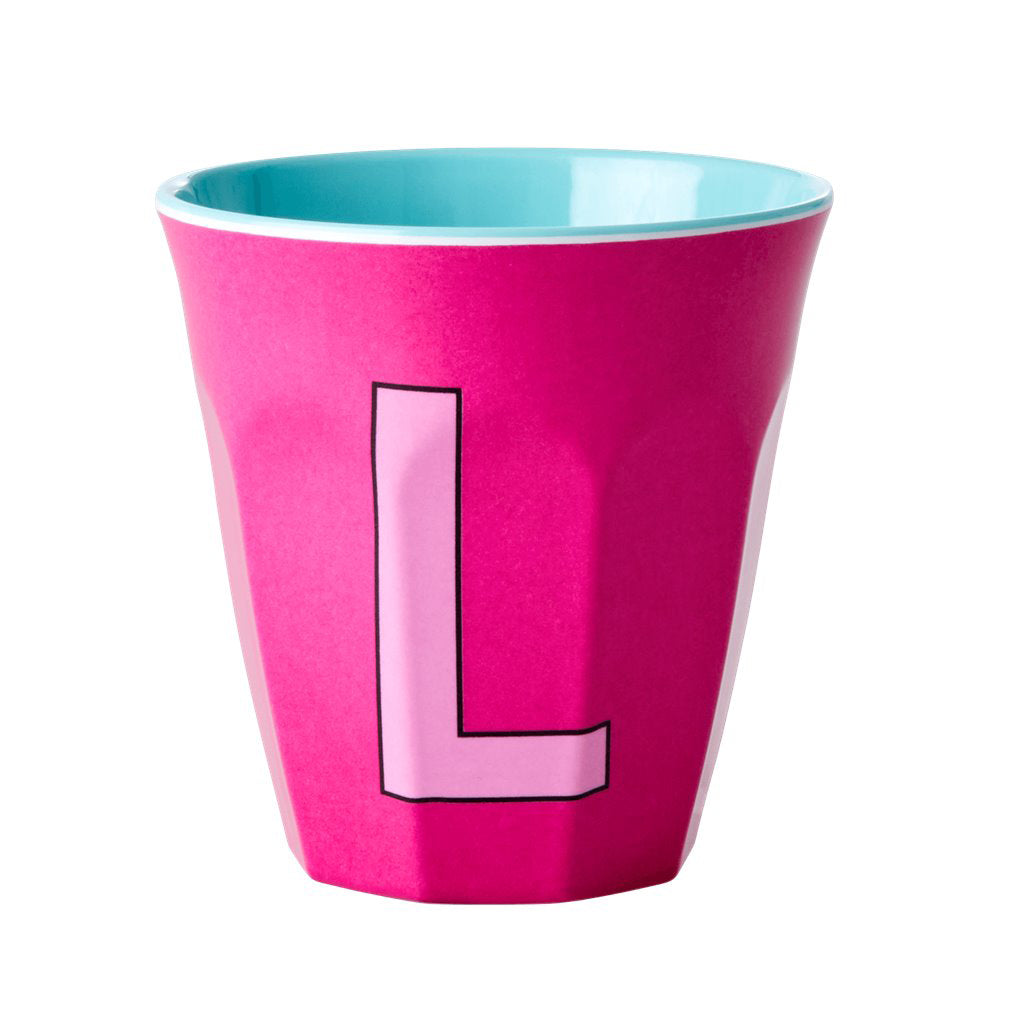 rice-dk-melamine-cup-with-the-letter-l-fuchsia-two-tone-medium-rice-melcu-alpli-01