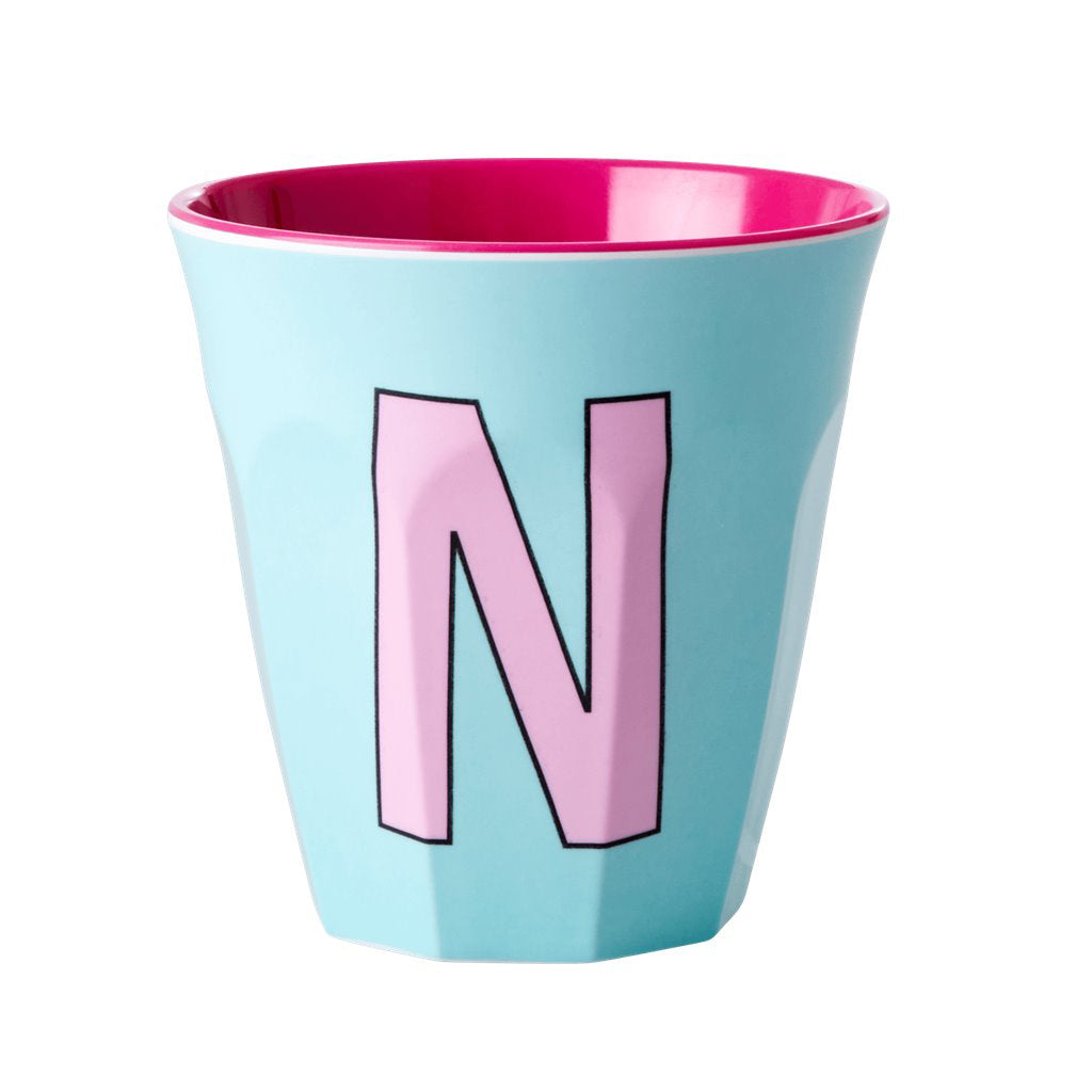 rice-dk-melamine-cup-with-the-letter-n-mint-two-tone-medium-rice-melcu-alpni-01