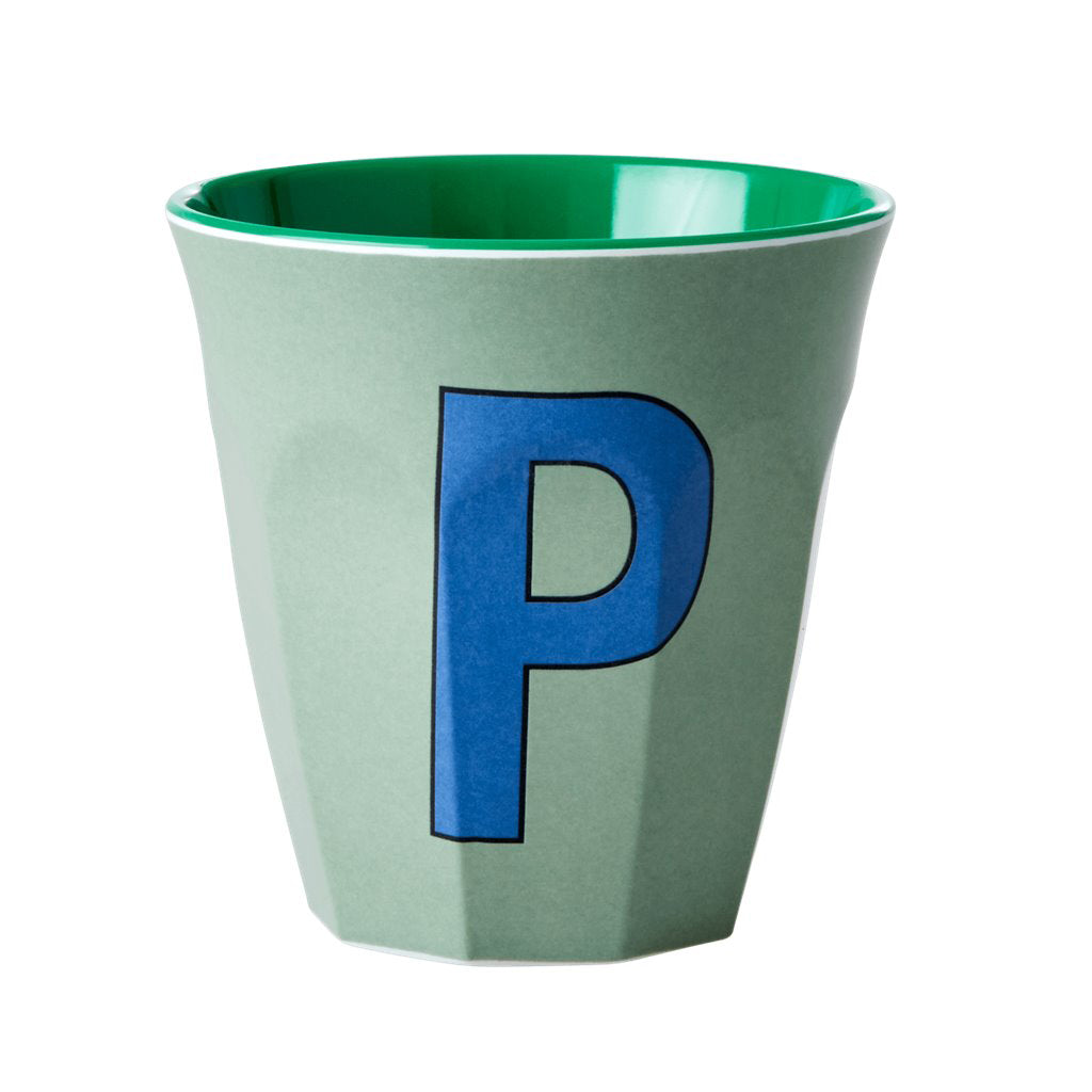 rice-dk-melamine-cup-with-the-letter-p-khaki-two-tone-medium-rice-melcu-alppb-01