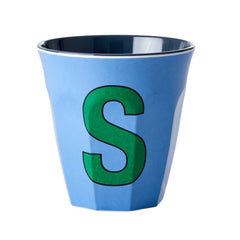 rice-dk-melamine-cup-with-the-letter-s-new-dusty-blue-two-tone-medium-rice-melcu-alpsb-01