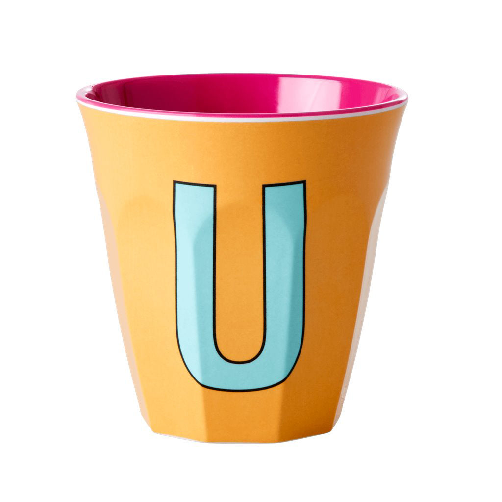 rice-dk-melamine-cup-with-the-letter-u-apricot-two-tone-medium-rice-melcu-alpui-01