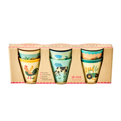 rice-dk-melamine-cups-with-assorted-blue-farm-prints-small-6pcs-giftbox-rice-melcu-6zsfarb-