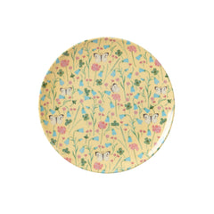rice-dk-melamine-dessert-plate-with-sweet-butterfly-print-crème-rice-melcp-abucr-