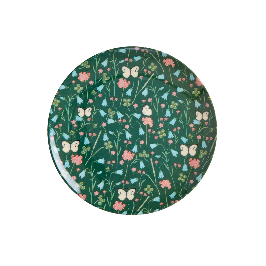 rice-dk-melamine-dessert-plate-with-sweet-butterfly-print-green-rice-melcp-abug-