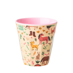 rice-dk-melamine-kids-cup-with-soft-pink-farm-print-small-rice-kicup-fari-