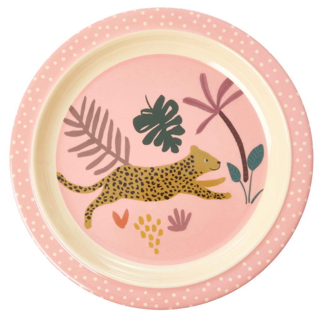 rice-dk-melamine-kids-lunch-plate-with-pink-jungle-animals-print-rice-kilpl-jungi-01