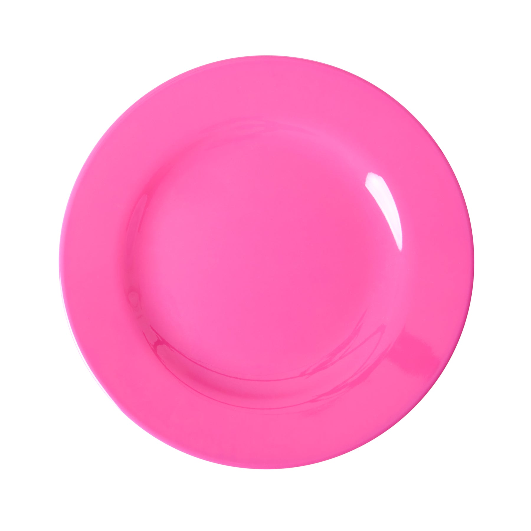 rice-dk-melamine-round-side-plate-in-fuchsia-rice-mespl-fuch
