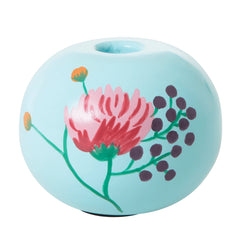 rice-dk-metal-candleholder-in-mint-with-handpainted-flower-small-rice-cdhol-smemi- (1)