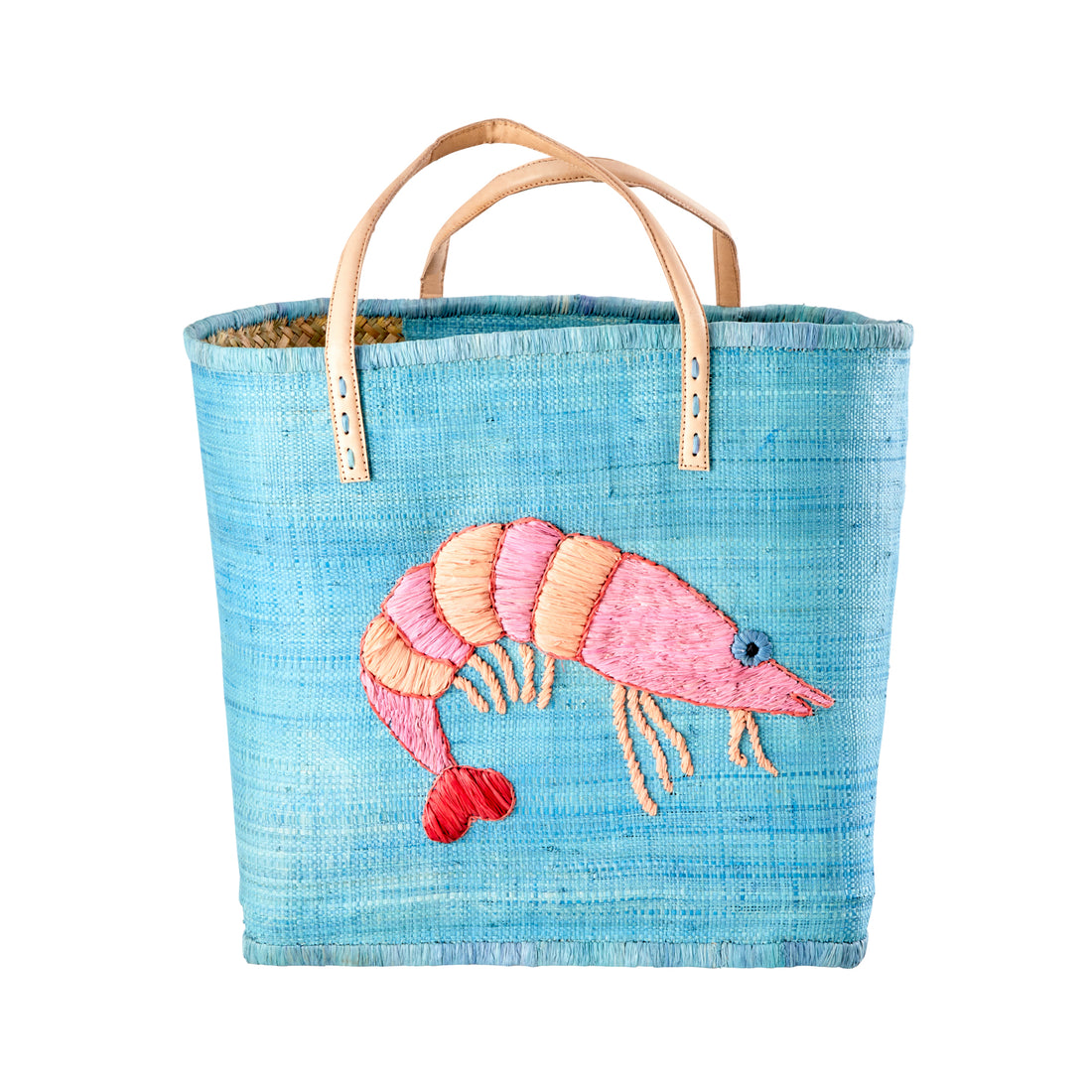 rice-dk-raffia-bag-in-blue-with-embroidered-shrimp-leather-handles-large-rice-bglea-shrl-
