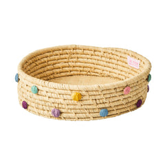 rice-dk-raffia-basket-with-aw22-dots-small-rice-bsbre-cepies-