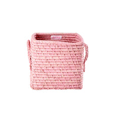 rice-dk-raffia-square-basket-in-soft-pink-small-rice-bsrat-20si-