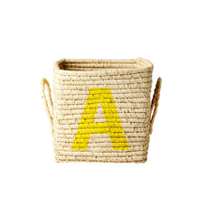 rice-dk-raffia-square-basket-with-painted-letter-a-rice-bsrat-20a-01