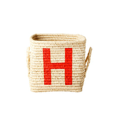 rice-dk-raffia-square-basket-with-painted-letter-h-rice-bsrat-20h-01