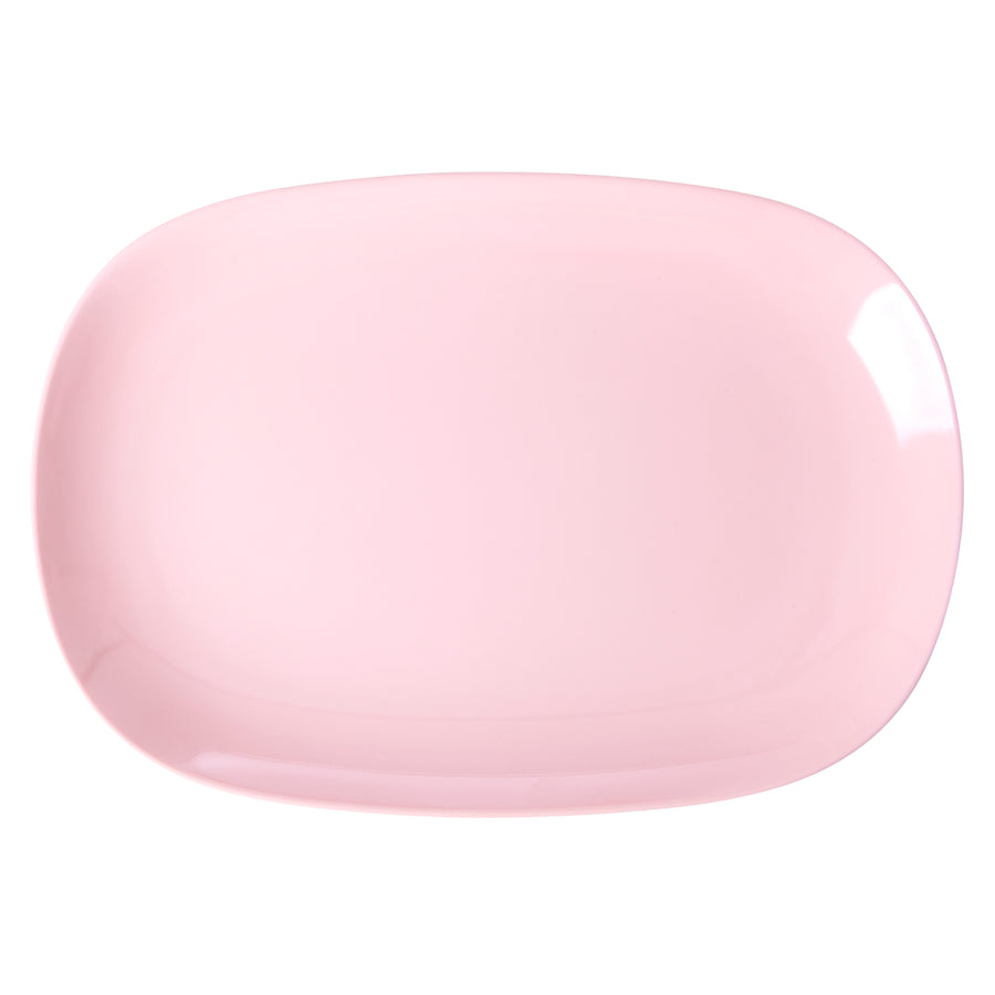 Rice DK Rectangular Melamine Plate - Large - Pink – Petit Bazaar