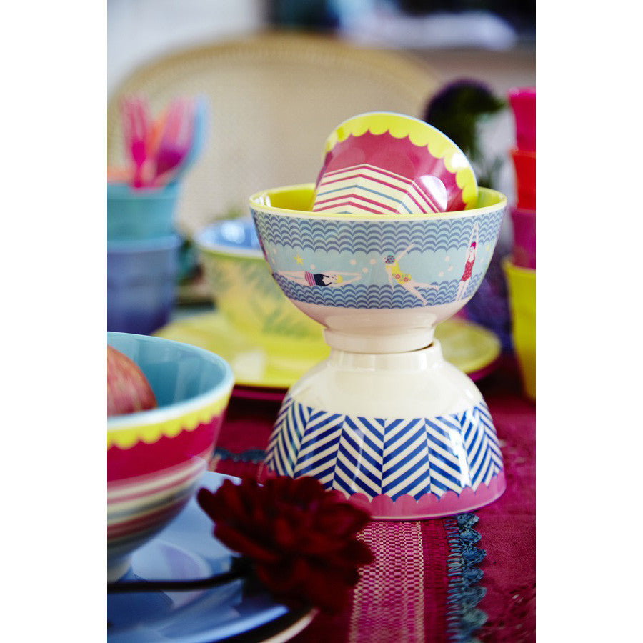 rice-dk-small-melamine-bowl-2-tone-with-swimster-print- (2)
