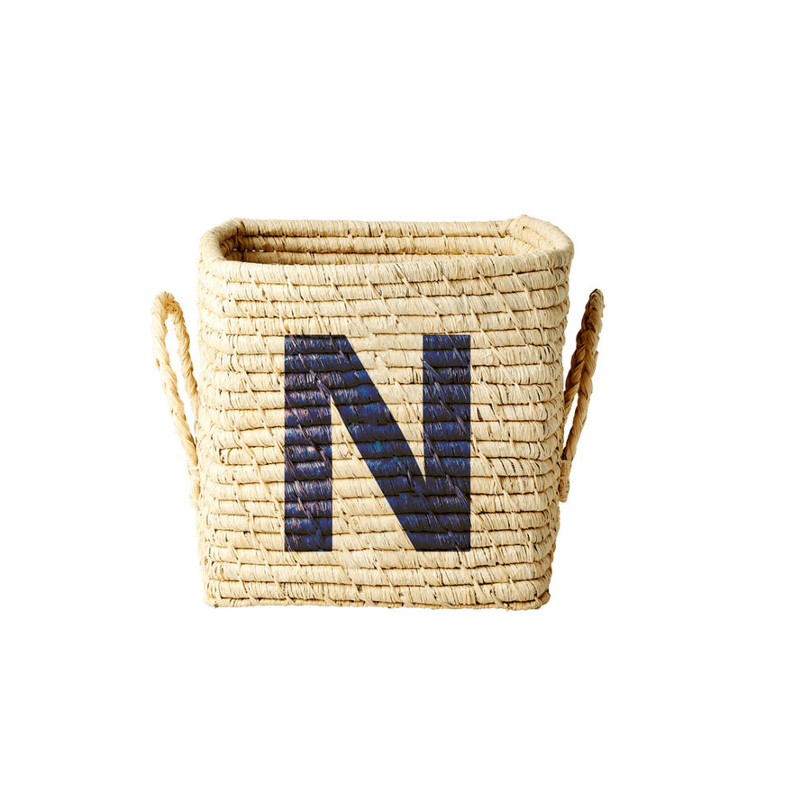 rice-dk-square-raffia-basket-with-painted-letter-n-rice-bsrat-20nn-01
