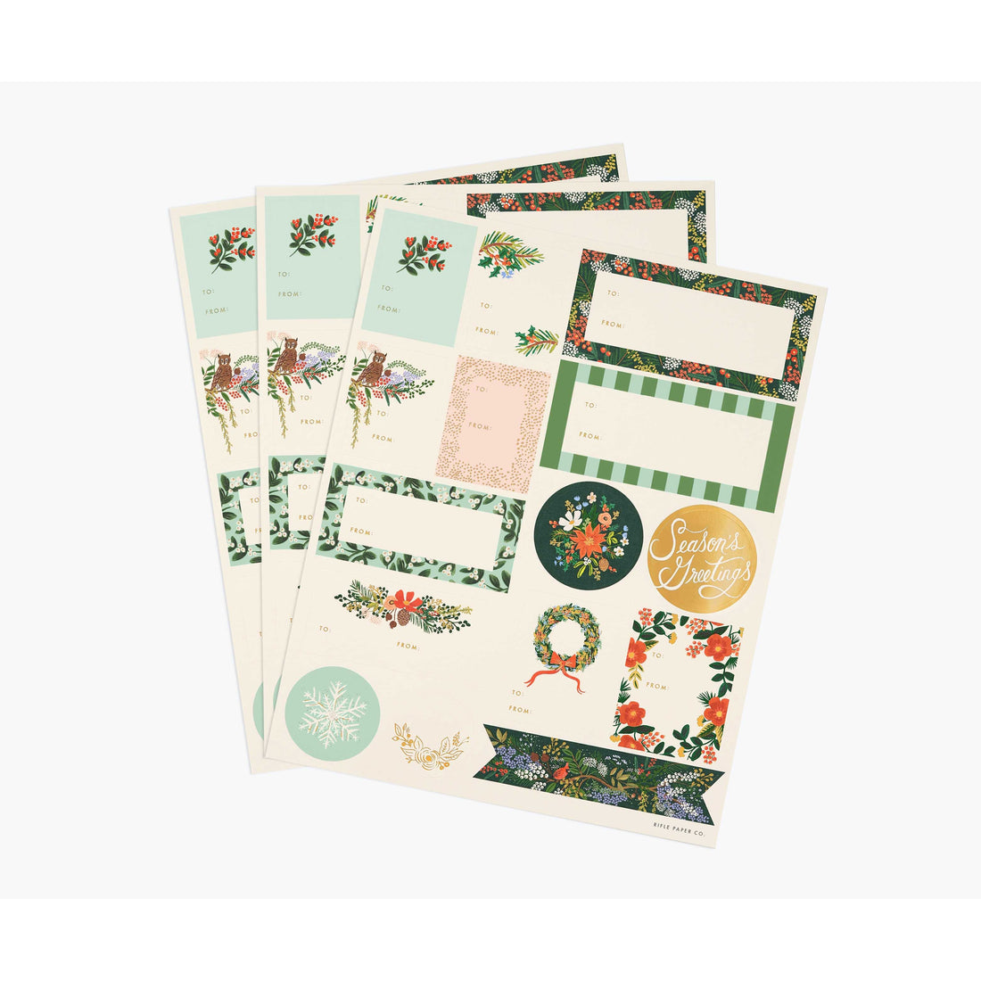 rifle-paper-co-pack-of-3-winter-floral-stickers-&-labels-