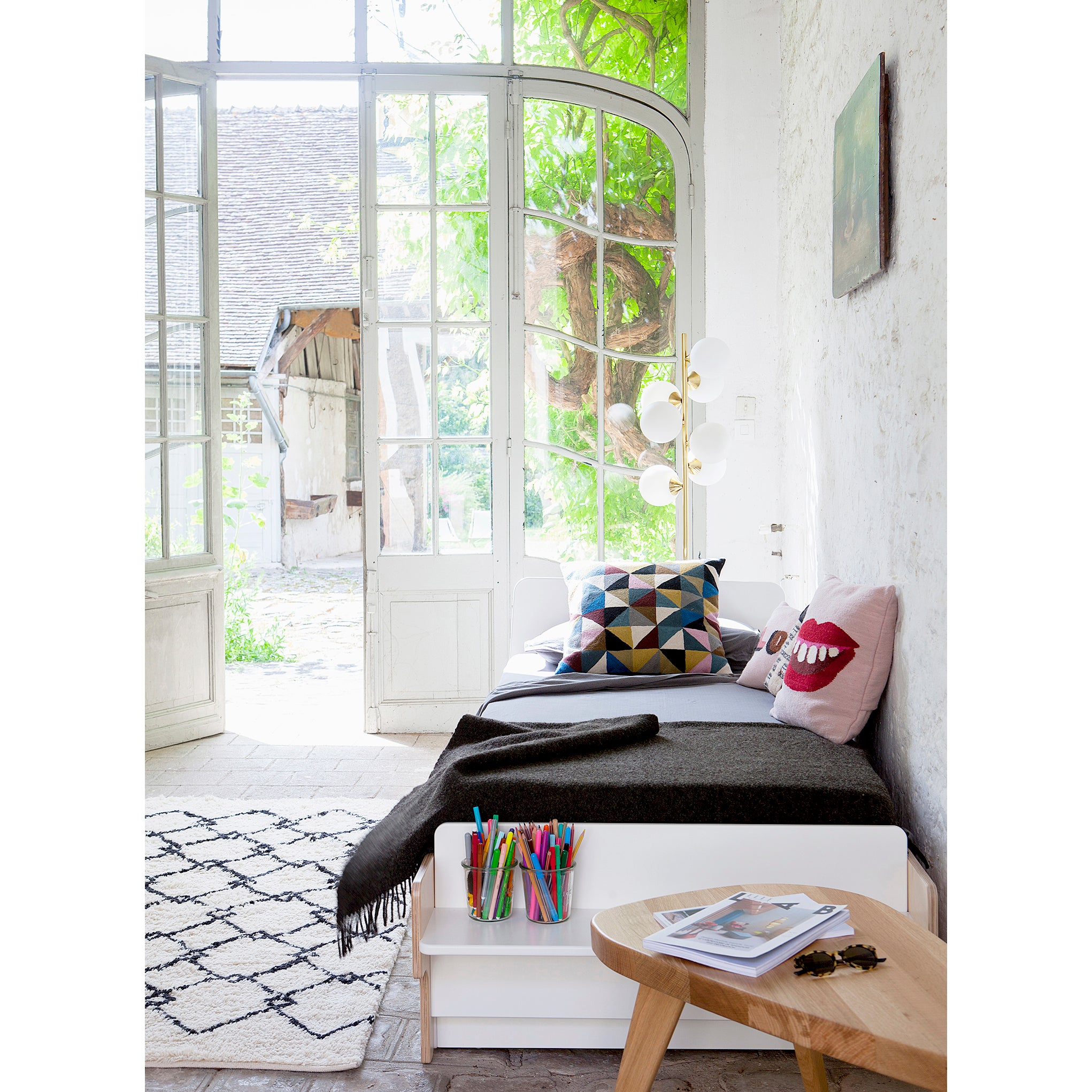 Oeuf River Twin Bed Birch