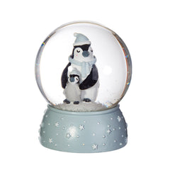 rj-stone-mum-&-baby-penguin-snow-globe-