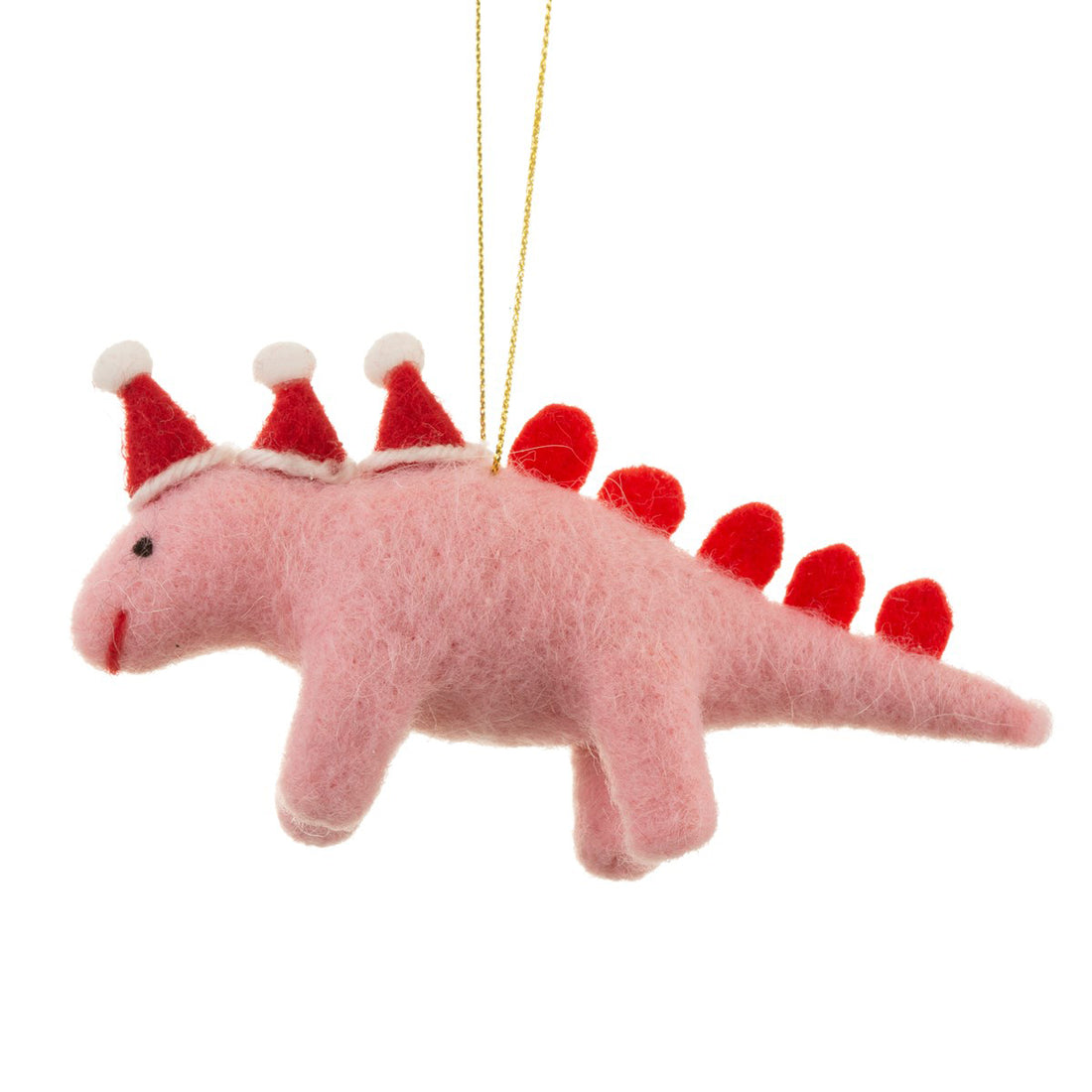RJB Stone Santa Hats Dinosaur Felt