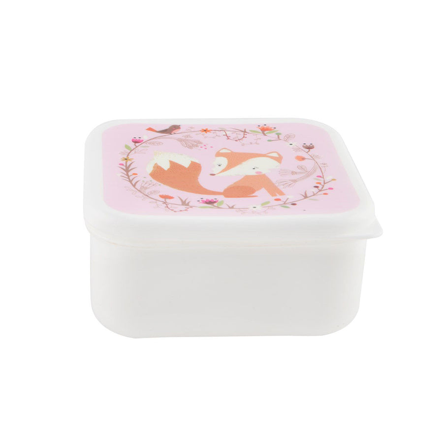 Square Box Fox RJB Stone Square Woodland Friends Fox Box – Petit Bazaar