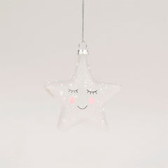 RJB Stone Sweet Dreams Speckled Star Bauble