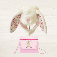 Rufus Rabbit Bunny Bonnet and Bag – Fluffy Girl (1pc)