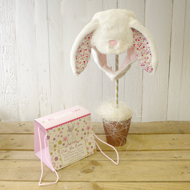 Rufus Rabbit Bunny Bonnet and Bag – Fluffy Girl (1pc)