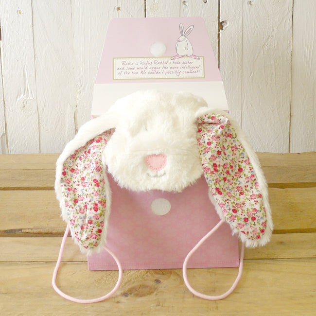 Rufus Rabbit Bunny Bonnet and Bag – Fluffy Girl (1pc)