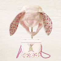 Rufus Rabbit Bunny Bonnet and Bag – Fluffy Girl (1pc)