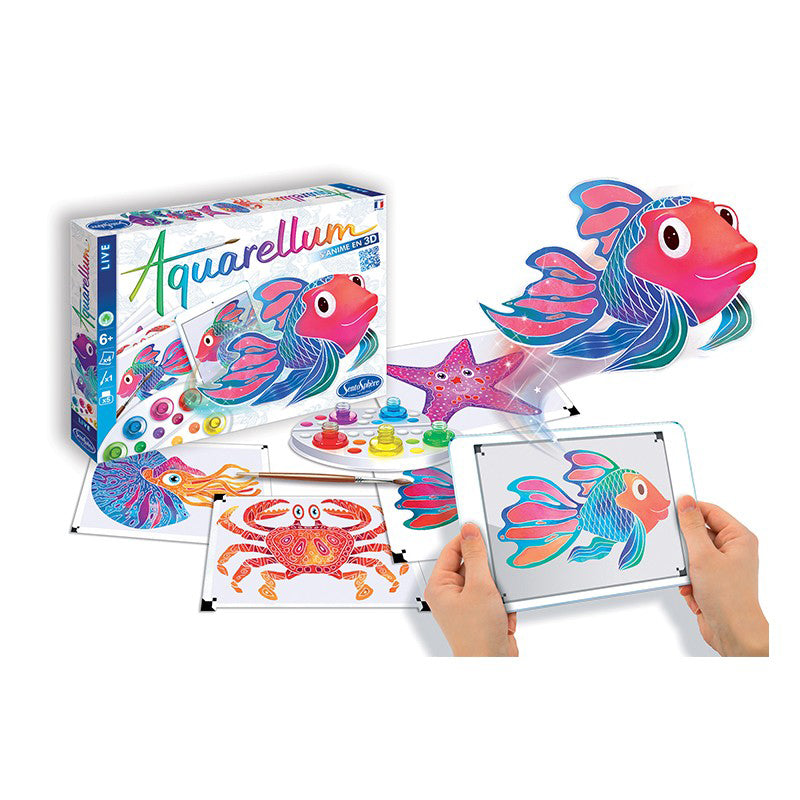 Sentosphère Aquarellum Live Fonds Marins – Petit Bazaar