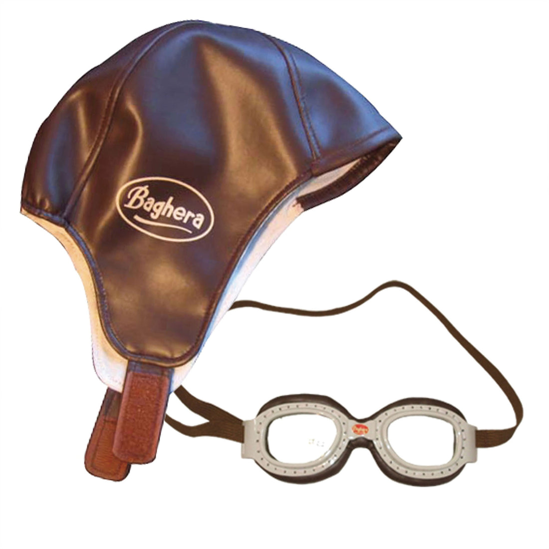 Baghera Vintage Racing Cap & Goggles