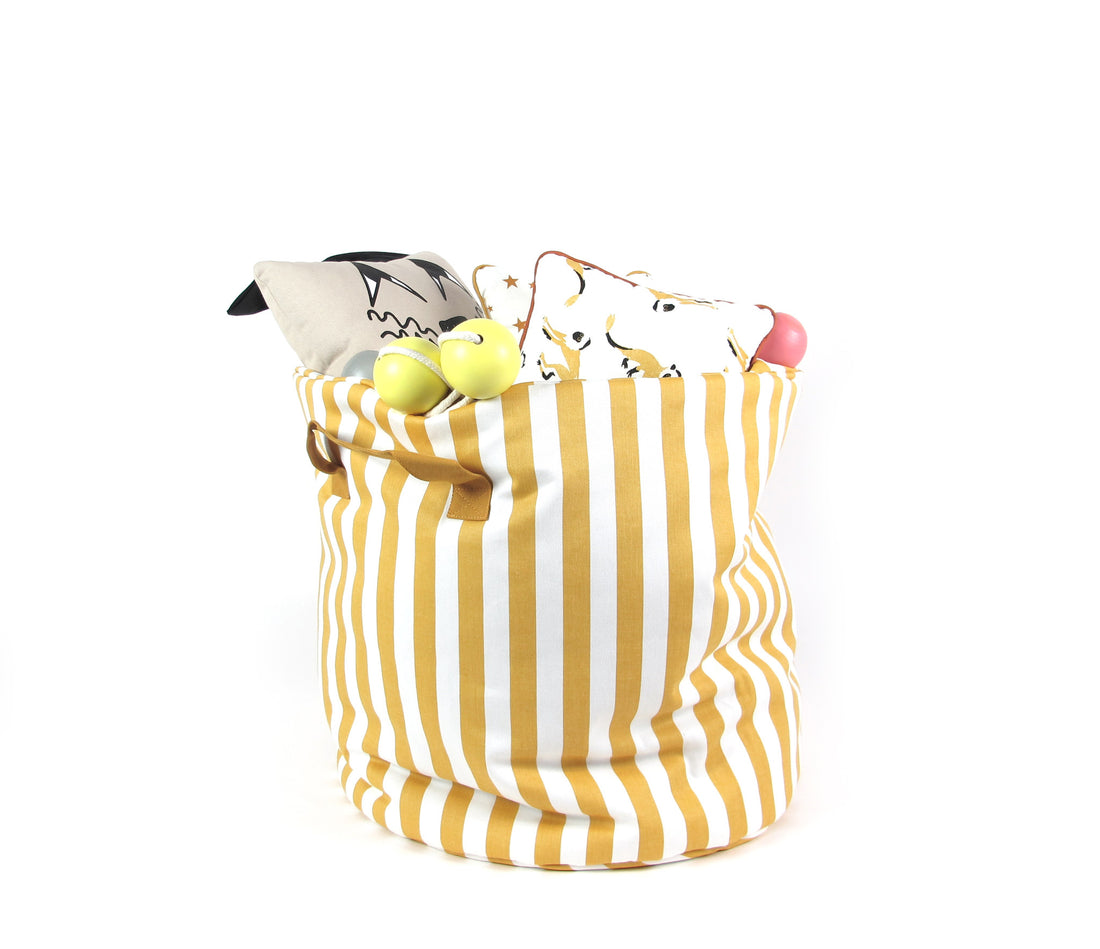 Nobodinoz Toy Bag Honey Stripes