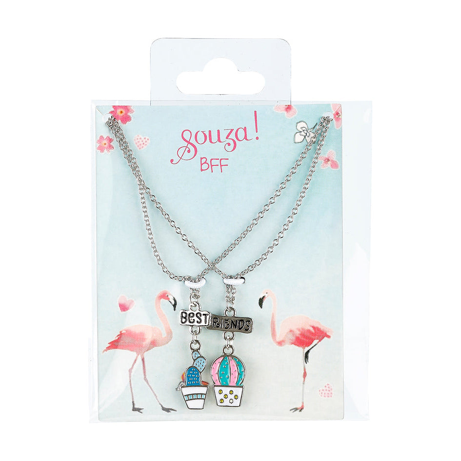 souza-giftpack-bff-plants-2-necklaces-silver-souz-105018-