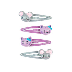 souza-hair-clips-cat-&-mouse-lilac-grey-souz-105670-