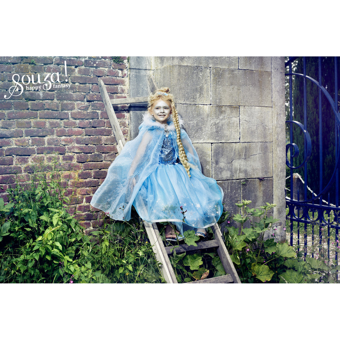 princess polly baby blue dress Ice Queen Fantasy Costume Portrait · Free Stock Photo