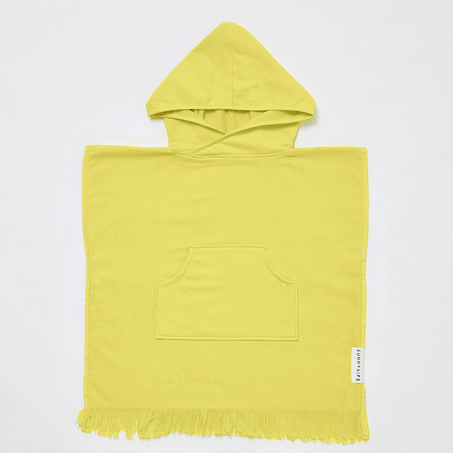 SUNNYLIFE Beach Games Hooded Towel Checkerboard