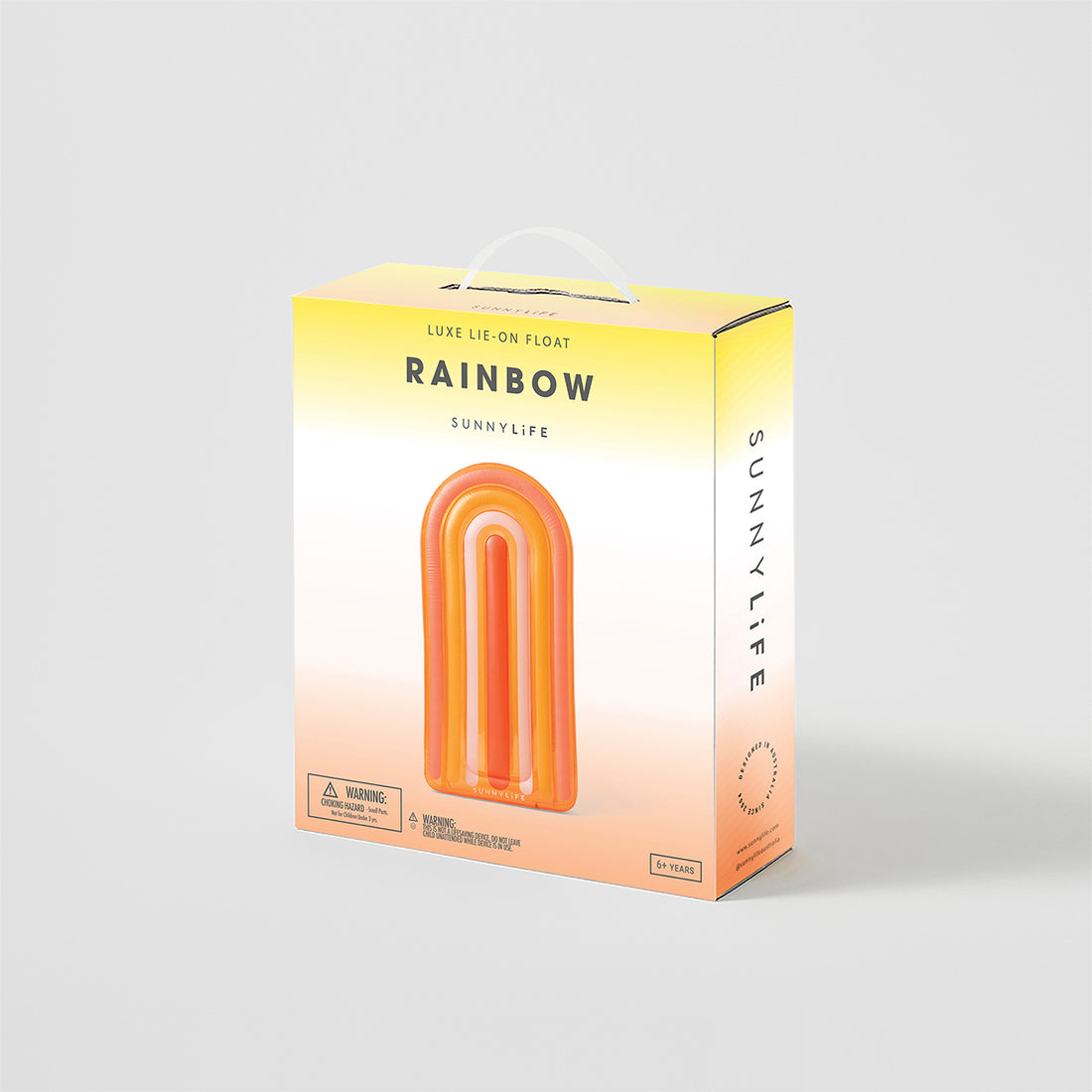 SUNNYLiFE Luxe Lie-On Float Rainbow