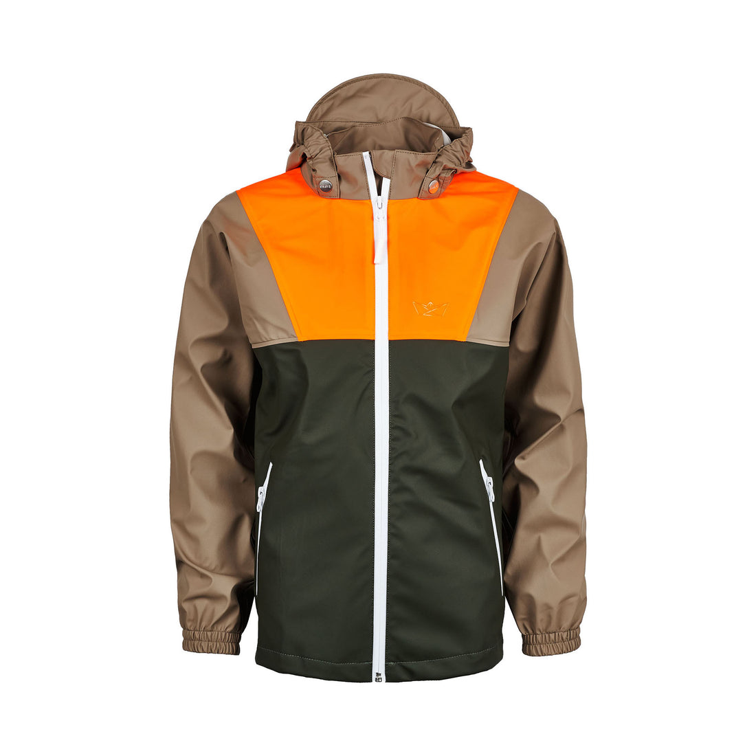 SWAYS Ahoy Jacket Green / Soil / Orange Raincoat