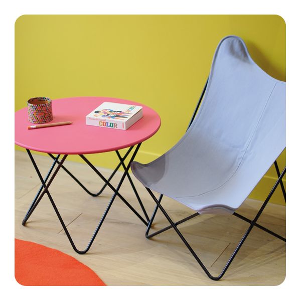 Laurette Papillon Coffee Table Grey (Pre-Order; Est. Delivery in 3-4 Months)