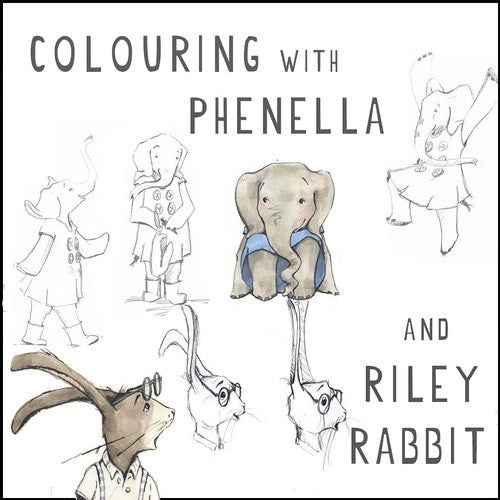 The Book Jar Colouring with Phenella and Riley Rabbit